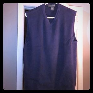 Banana republic blue vest